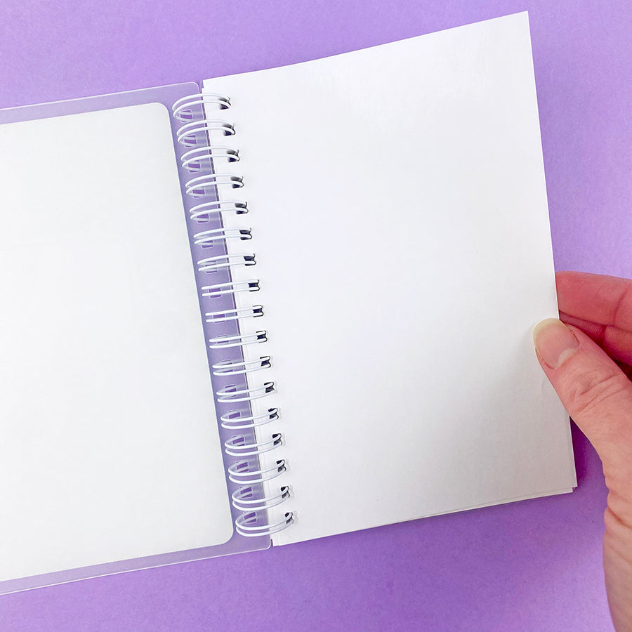 4x6 Composition Notebook Reusable Sticker Storage Book