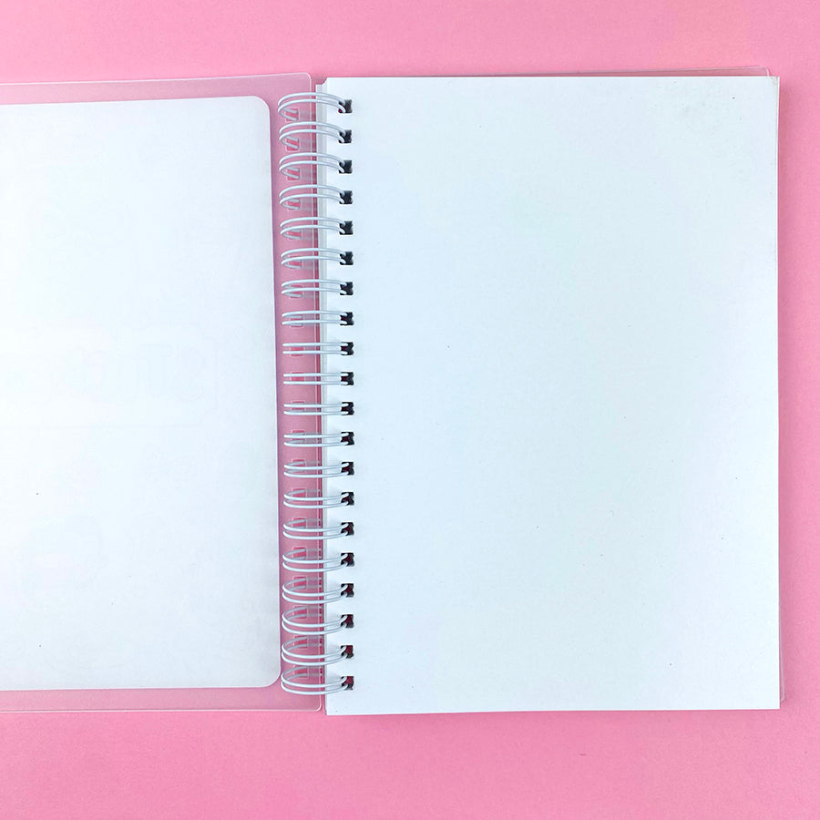 Milk & Cookies Luna Reusable Sticker Storage Book