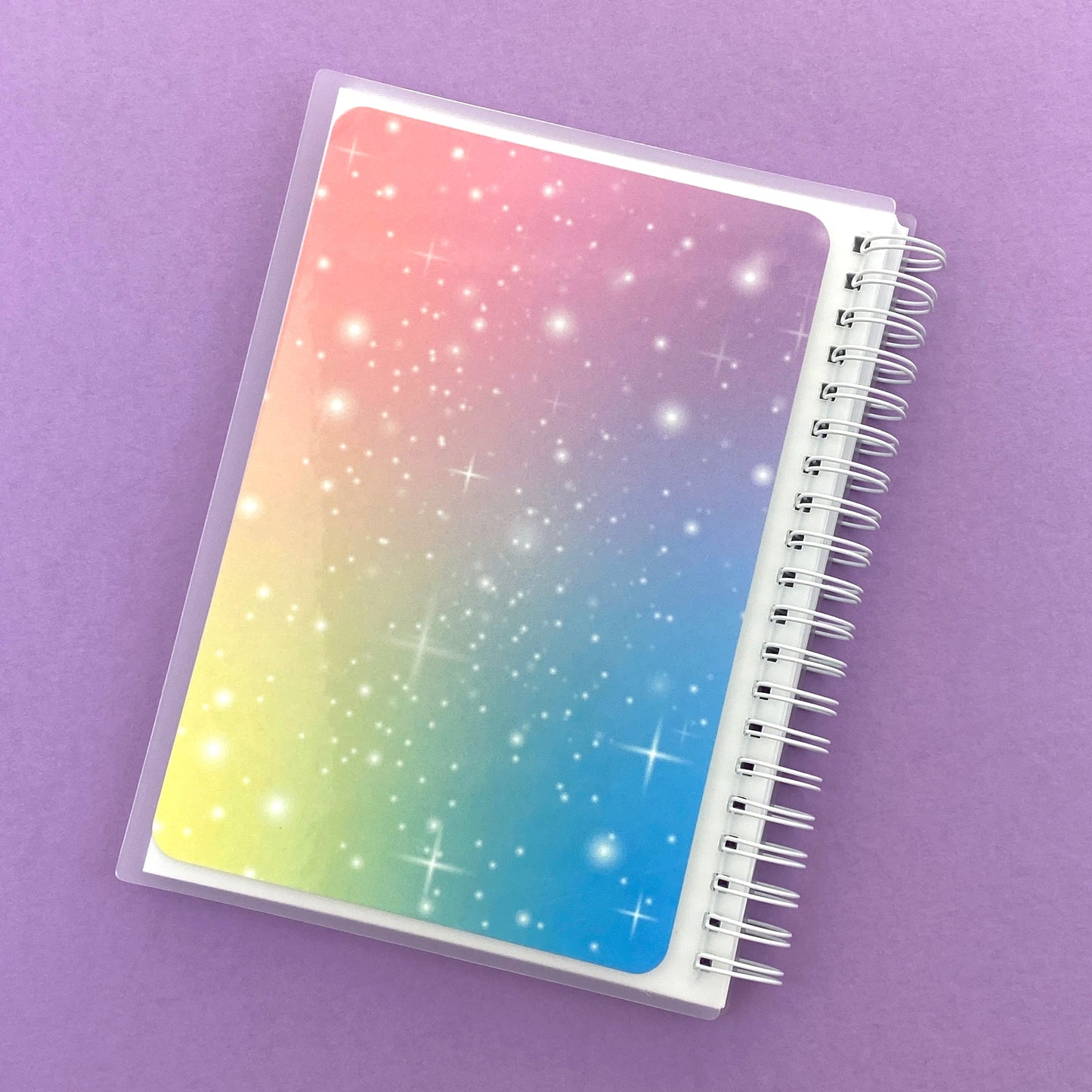 Star's Rainbow Reusable Sticker Storage Book