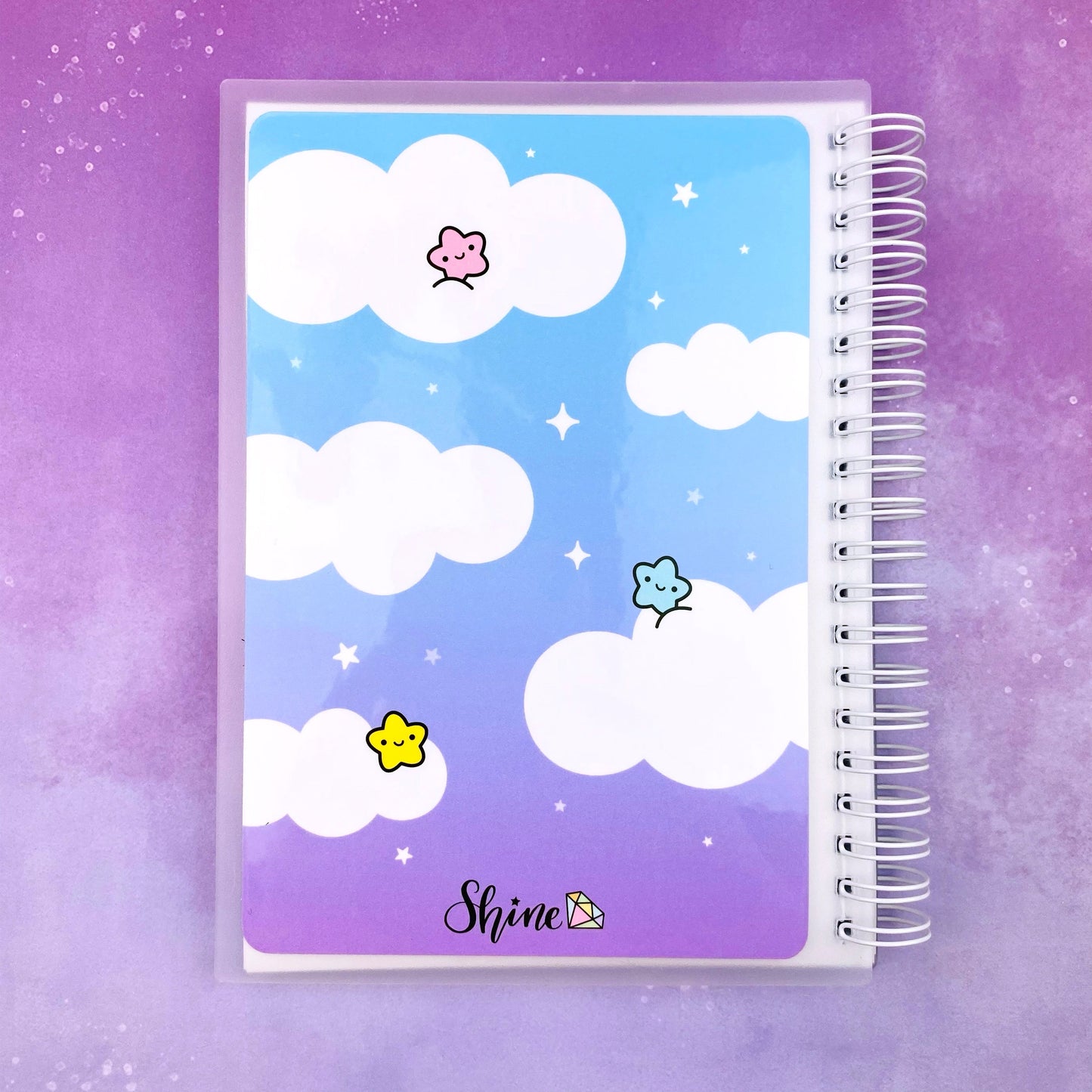 Shine Bright Luna & Star Dreams Reusable Sticker Storage Book