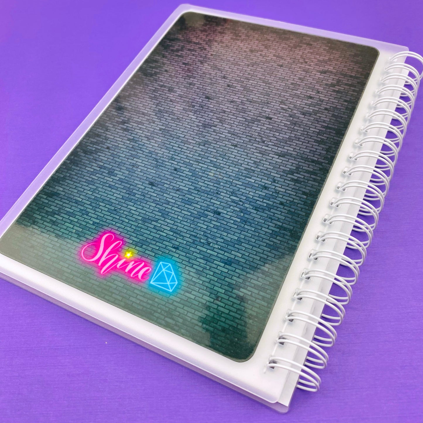 Neon Reusable Sticker Storage Book