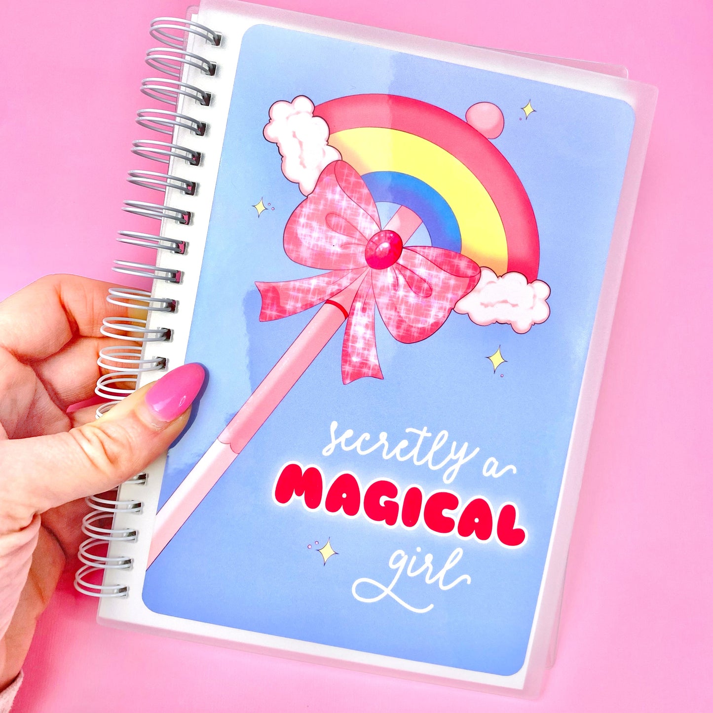 Magical Girl Reusable Sticker Storage Book