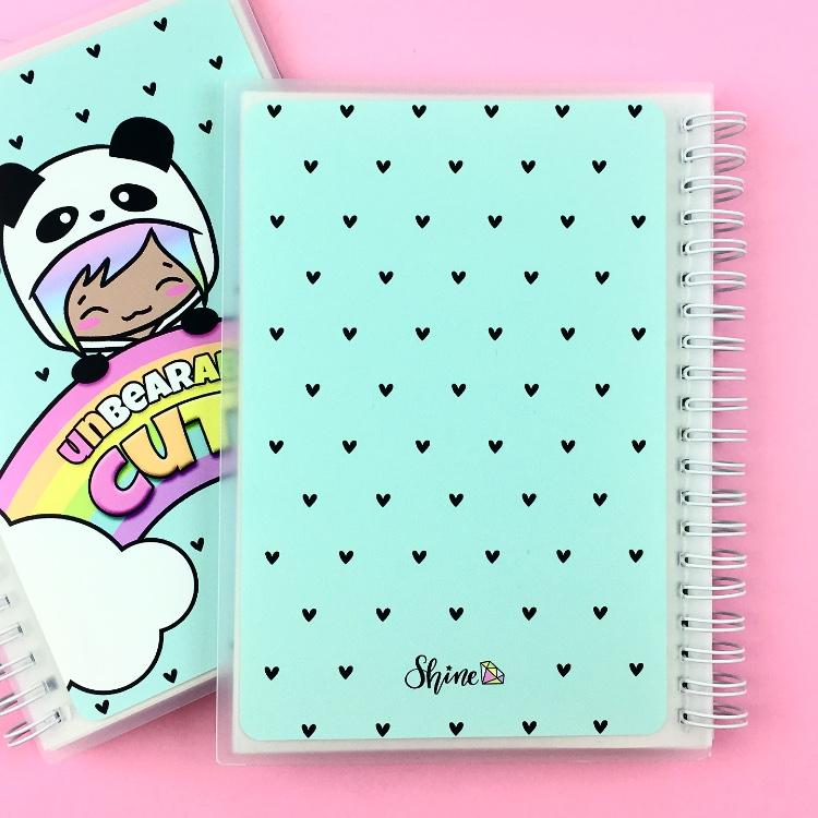 Luna Panda Rainbow Reusable Sticker Storage Book
