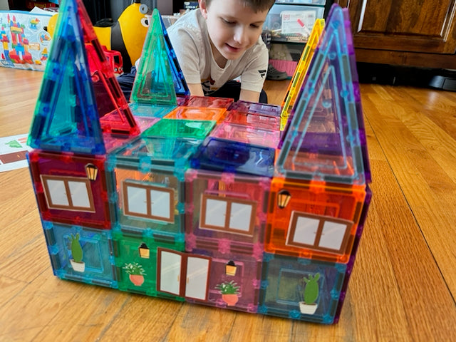 Reusable Decals for Customizing Magnetic Tiles, Plastic Bricks, and more