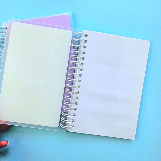 4x6 Luna Planner Party Reusable Sticker Storage Book