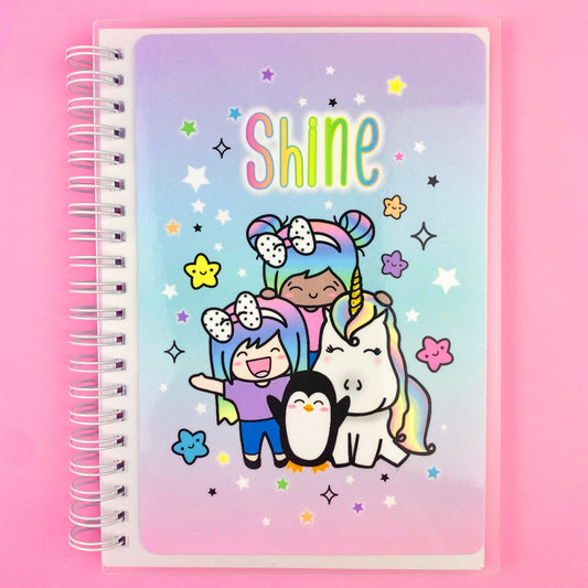 Shine Crew Reusable Sticker Storage Book