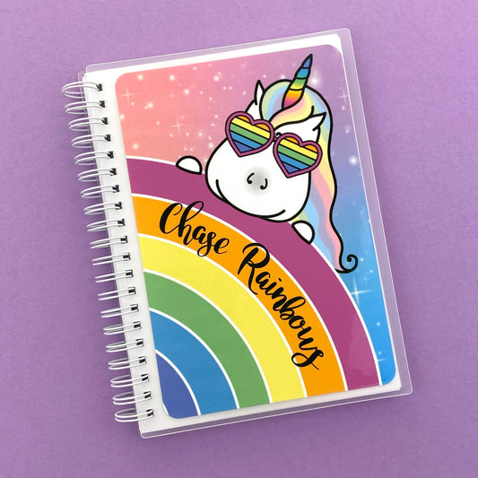 Star's Rainbow Reusable Sticker Storage Book