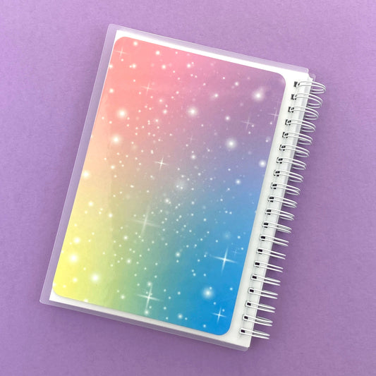 Star's Rainbow Reusable Sticker Storage Book