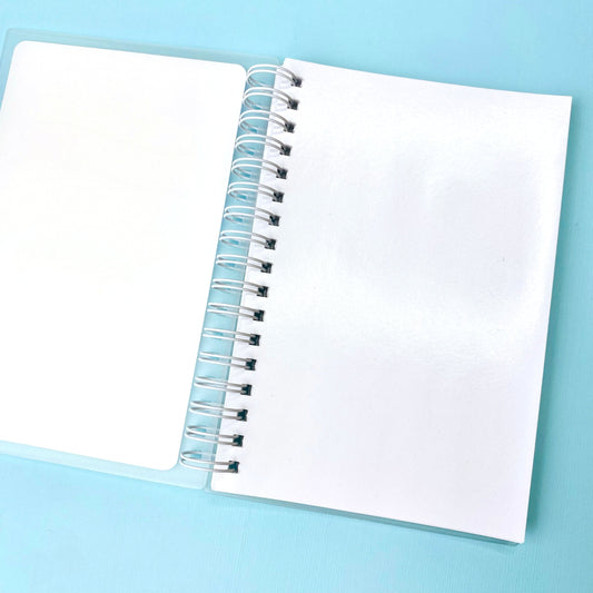 4x6 Pastel Winter Reusable Sticker Storage Book