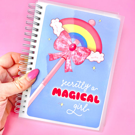 Magical Girl Reusable Sticker Storage Book